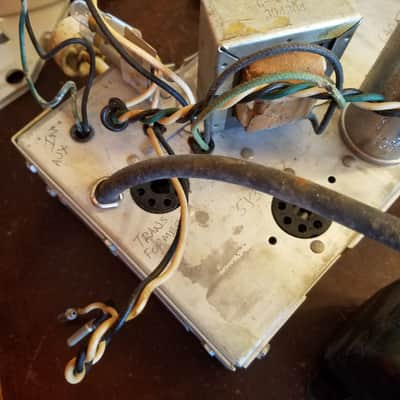 RCA Mono 6AQ5 tube amp project MI-15917 1954 Silver image 10