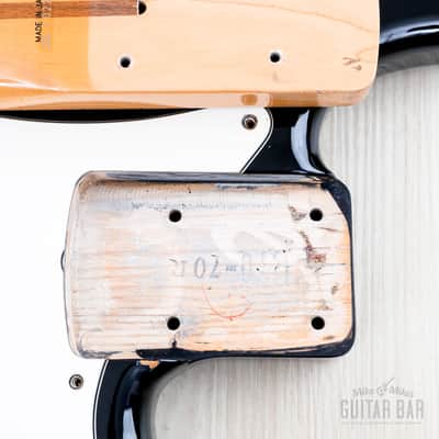 1990 Fender Precision Bass ‘70 Vintage Reissue PB70-700 Black w/ Ash Body, Japan MIJ Fujigen image 18