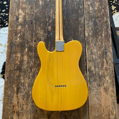 Fender Telecaster '52 Blackguard Reissue Vintage FujiGen E-Serial 'Micawber' 1984-87 Butterscotch Blonde image 16
