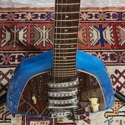 RARE! Teisco Del Rey EV3T Crying Phantom Caveman 1968 Japan image 21