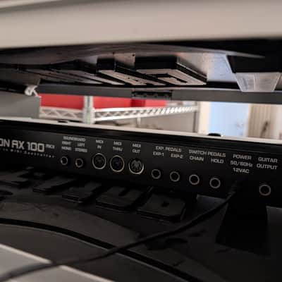 Guitar Synth Terratec Axon AX100 MKII with new Gator GR-2L flight case image 4