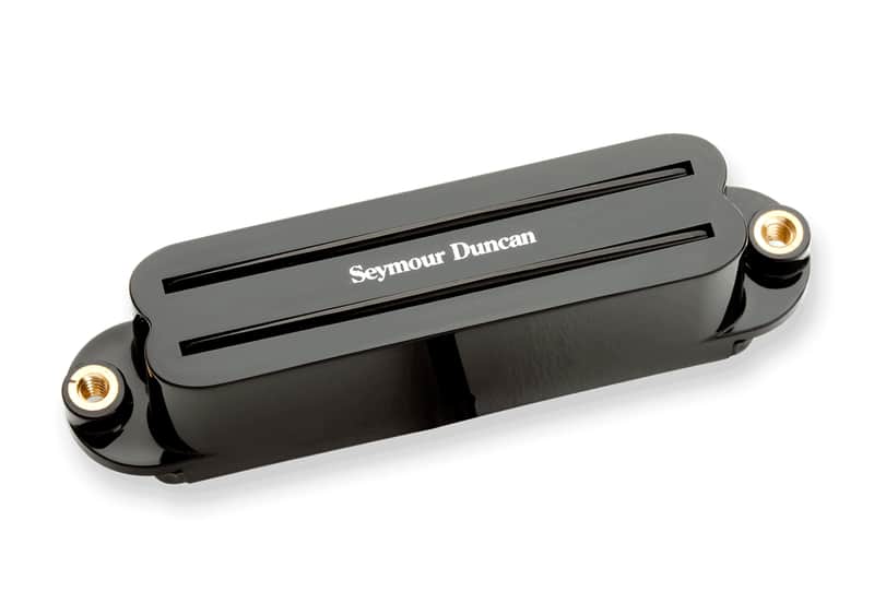 Seymour Duncan Hot Rails for Strat SHR-1b Single Coil Size Humbucker Black Bridge image 1