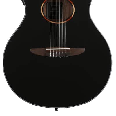 Yamaha NTX1 Nylon String Acoustic-electric Guitar - Black image 2
