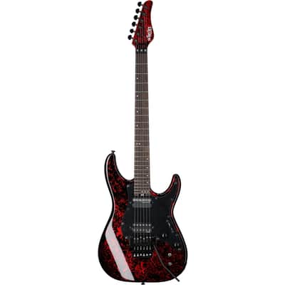Schecter Sun Valley Super Shredder FR S Electric Guitar, Red Reign image 2