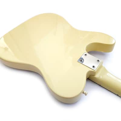 Hofner 175 II Tele e-guitar from 1972 in aged white (Restored, Vintage, Höfner) image 18