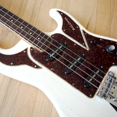 1967 Baldwin Shadows Vintage Electric Bass Guitar Bison Burns Hank Marvin w/ohc image 10