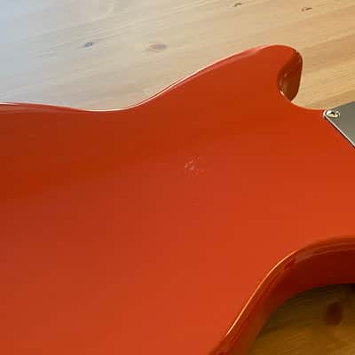 Fender Jag-Stang - Crafted in Japan (CIJ) - 2002-2004, Fiesta Red, All Original image 11