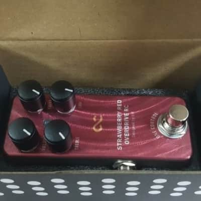 One Control Strawberry Red Overdrive RC Pedal image 1