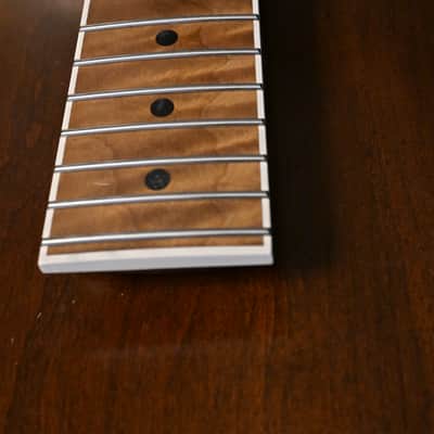 Warmoth Roasted Maple Gibson Scale Stratocaster Neck 2023 - Satin image 9