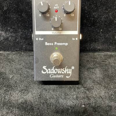 Sadowsky SBP-2 Bass Preamp 2010s - Black image 1