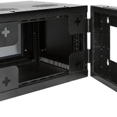 STRONG 6U WALL MOUNT RACK SYSTEM SR-WMS-6U - Black image 4
