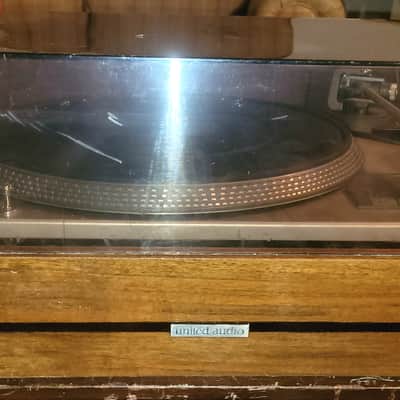 DUAL 505 turntable Record Changer system receiver, amp/BOOKSHELF speakers, am/fm DORM PARTY BLASTER image 2