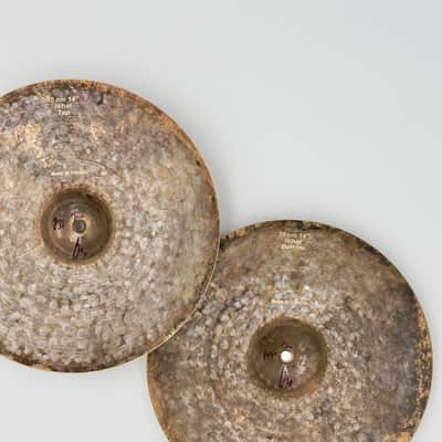 Bosphorus 14" Master Vintage Series Hi-Hat Cymbals image 4