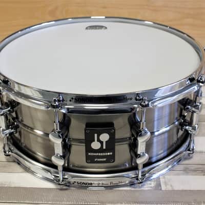 Sonor Kompressor Brass 14x5.75" snaredrum image 7