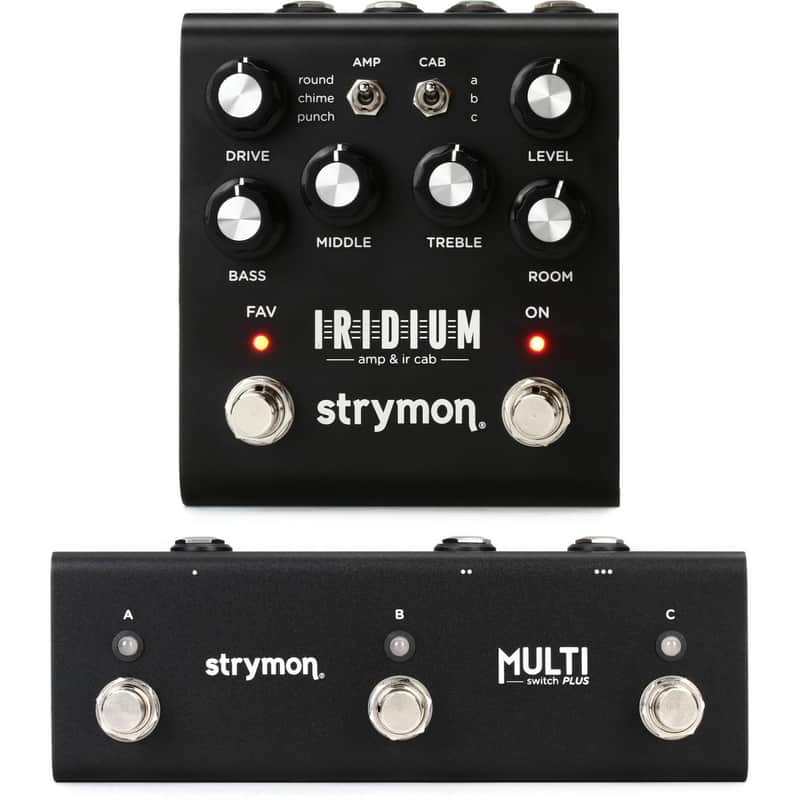 Strymon Iridium Amp & IR Cab Pedal and Multi Switch Plus Pack image 1