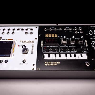 NTS-2 Eurorack Conversion Faceplate Kit for Korg Nu:Tekt digital Oscilloscope (White) image 3