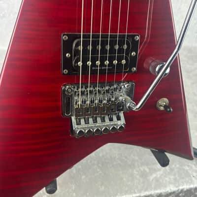Jackson Rhoads RX10D electric guitar in transparent red finish w/ case image 17