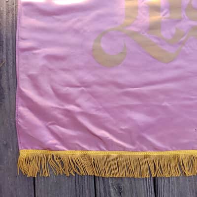 Vintage Late 1970's Leslie Speakers Music Store Dealer Banner! Extremely Rare, Original Display Sign! Hammond B3! image 4