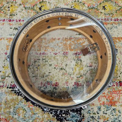 Ludwig & Ludwig 1920s Solid Shell 14x5" Snare - Tube Lugs - Edges by Nodar Rode image 15