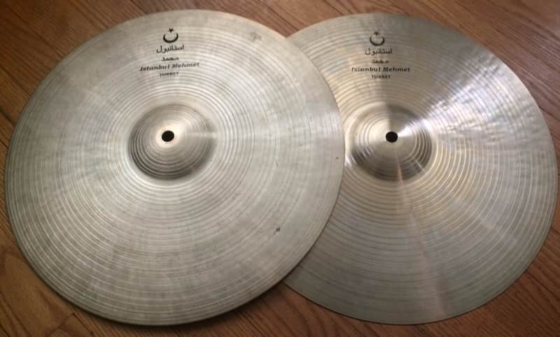 Istanbul Mehmet 15" Nostalgia Hi-Hat Cymbals (Pair) image 1