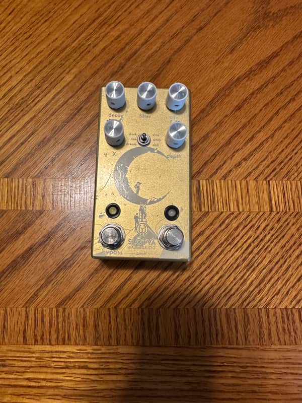 Walrus Audio Slötvå Multi-Texture Reverb Limited Edition - Sweetwater 2022 - Gold image 1