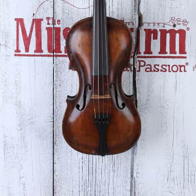 Schweitzer Early 1900s Steiner Model 4/4 Violin Flame Maple Body with Case & Bow image 4
