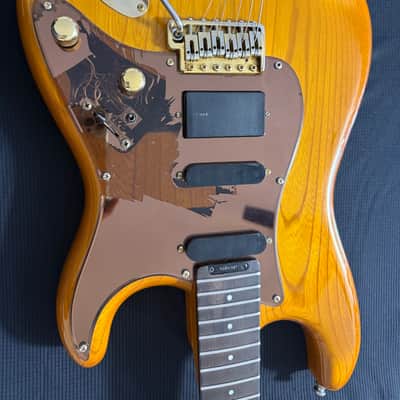 Levinson Blade RH4 , by Gary Levinson HSS, 90s - Natural amber image 18