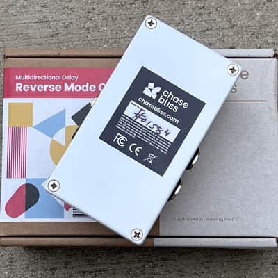 Chase Bliss Audio Reverse Mode C 2023 - White Graphic image 2