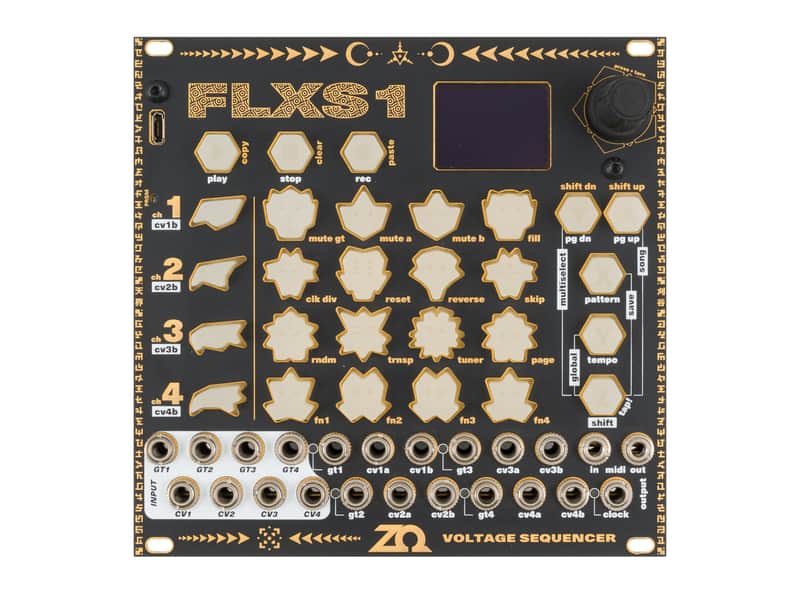 Zetaohm FLXS1 Fluxus One Voltage Sequencer
