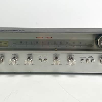 Pioneer Model SX - 550 Stereo Receiver - Serviced/Recapped/New side pannels image 3