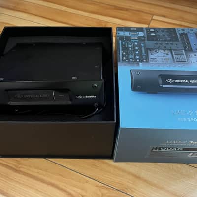 Universal Audio UAD-2 Satellite QUAD Core USB DSP Accelerator 2019 - Present - Black image 5