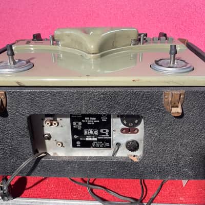 Revox type C36 TUBE TAPE RECORDER BLACK ( rare) image 4