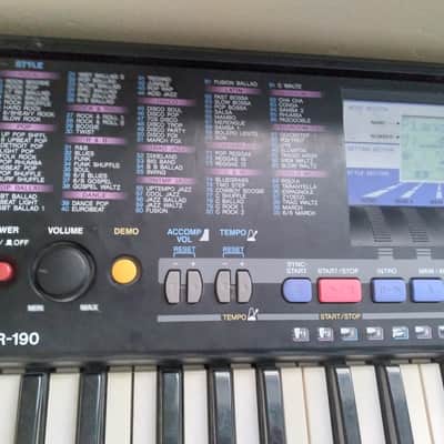 Yamaha PSR 190 Black image 2