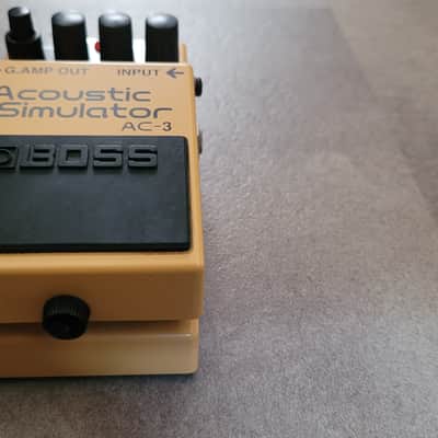 Boss AC-3 Acoustic Simulator (Dark Gray Label) 2006 - Present - Yellow image 6