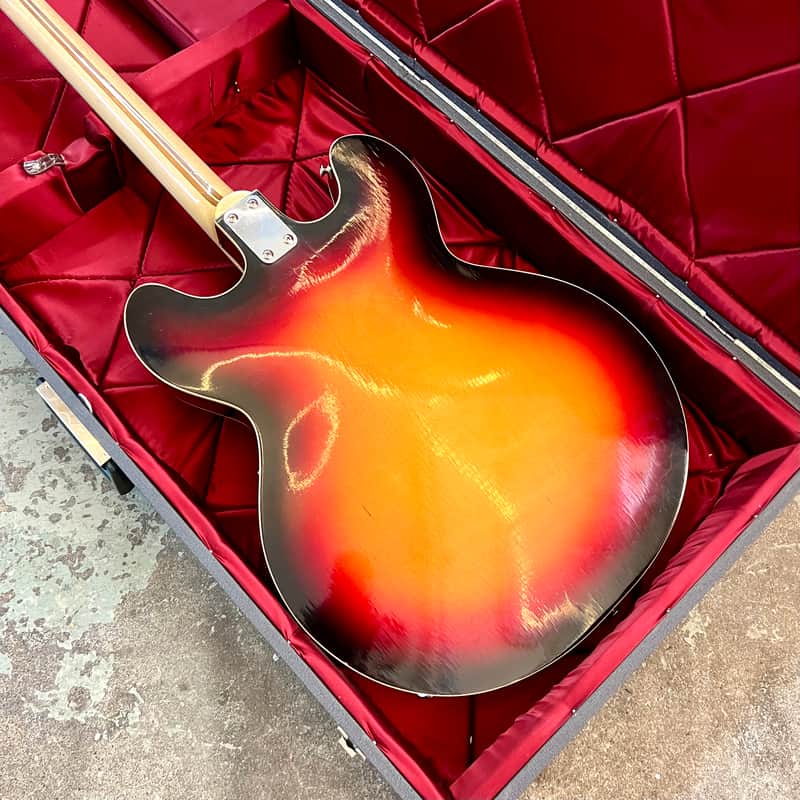 Welson DS-2T Hollowbody electric guitar 1960's - Sunburst vox EKO