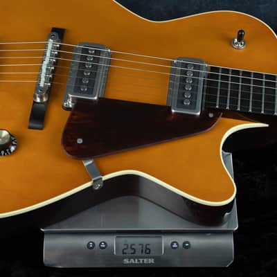 Collings 470JL Antiqued Blonde Trapeze Tailpiece image 5