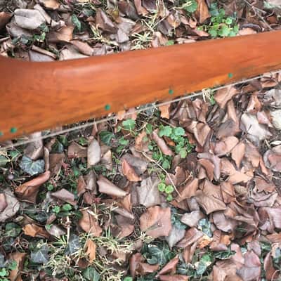 Harmony Baritone Ukulele 1950s Natural Mahogany image 14