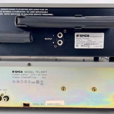 Tensai (Akai) TT-3345 AM/FM Tuner + TFL 810T Cassette Deck + TA2330 Amplifier Bild 12
