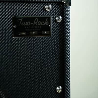 Two-Rock 212 Speaker Cabinet - Black Carbon Fiber, Cane Cloth image 5