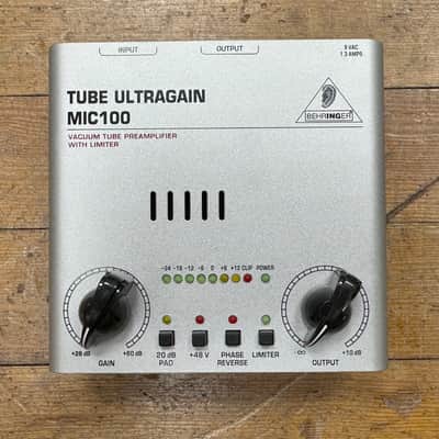 Behringer Tube Ultragain MIC100 Vacuum Tube Preamp with Limiter 2011 - Present - Standard image 2