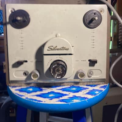 Silvertone Vintage Tube Reel To Reel Player / Recorder 1956-1964 - Tan image 2
