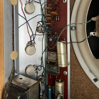 Vintage Kay Model 756 Solid State Guitar Tremolo Amplifier 1966 image 17