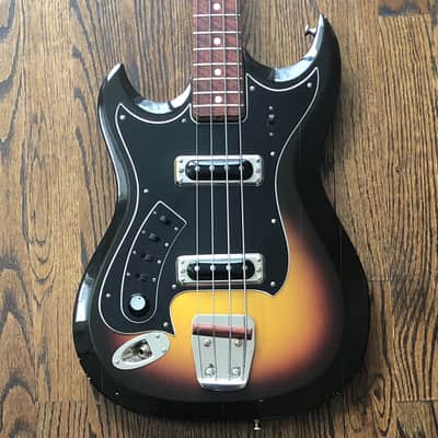 Hagstrom LEFTY F-400 Late 60’s Sunburst w/ OCBC image 2