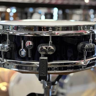 Sonor SQ2 14x4.25 Purple Tribal Gloss Maple Snare Drum image 1