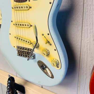 MJT Stratocaster 2026 - Sonic blue relic nitro image 3