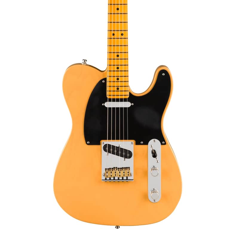 Fender American Ultra Luxe Vintage '50s Telecaster Maple Butterscotch Blonde w/case image 1