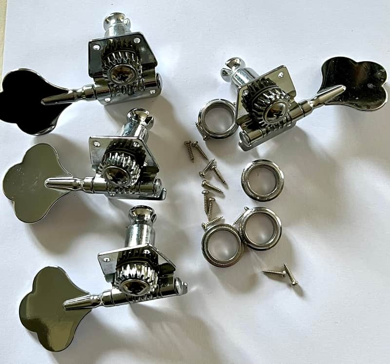 Sterling machine head 2010's - chrome 3L 1R Musicman sabre or stingray tuners or others image 1