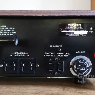 Pioneer SX-424 Solid State Stereo Receiver SX 424 Made in Japan 1974 Bild 9