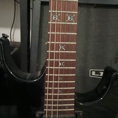 Squier Showmaster HH Skull & Crossbones 2003 - 2004 - Black Metallic / Skull & Crossbones image 3