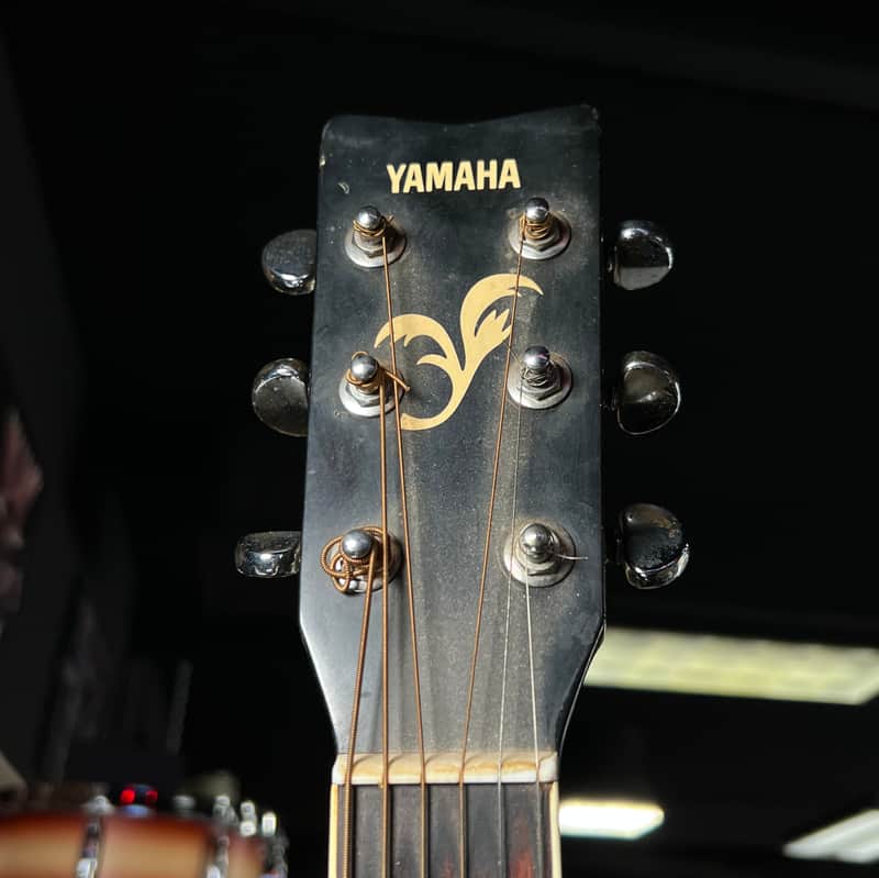Yamaha FG-435A 6 String Acoustic Guitar with Case (RM 2) | Reverb